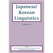 Japanese/Korean Linguistics by Fukuda, Shin; Kim, Mary Shin; Park, Mee-Jeong; Cook, Haruko Minegishi, 9781684000418