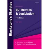Blackstone's EU Treaties & Legislation by Foster, Nigel, 9780198890423