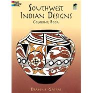Southwest Indian Designs Coloring Book by Gaspas, Dianne, 9780486430423