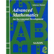 Advanced Math by Saxon, John H., Jr., 9781565770423