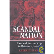 Scandal Nation by Temple, Kathryn, 9780801440427