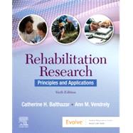 Rehabilitation Research by Catherine H. Balthazar, Ann M. Vendrely, 9780323680431