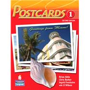 Postcards 1 with CD-ROM and Audio by ABBS & BARKER, 9780138150433