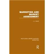 Marketing and Marketing Assessment (RLE Marketing) by Sewell; J. L., 9781138980433
