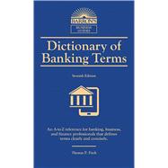 Dictionary of Banking Terms by Fitch, Thomas P., 9781438010434
