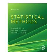 Statistical Methods by Donna L. Mohr; William J. Wilson; Rudolf J. Freund, 9780128230435