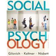 Social Psych 2E 3-Hole Punch (Nis by Gilovich,Tom, 9780393180435