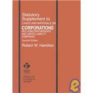 Hamilton's Cases and Materials on Corporations Including Partnerships and Limited Liability Companies by Hamilton, Robert W., 9780314250438
