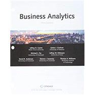Bundle: Business Analytics, Loose-leaf Version, 3rd + MindTap Business Analytics, 1 term (6 months) Printed Access Card by Camm, Jeffrey D.; Cochran, James J.; Fry, Michael J.; Ohlmann, Jeffrey W.; Anderson, David R.; Sweeney, Dennis J.; Williams,Thomas A., 9781337610438