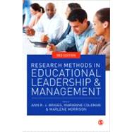 Research Methods in Educational Leadership & Management by Ann R J Briggs, 9781446200445
