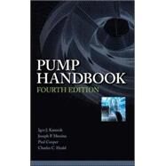 Pump Handbook by Karassik, Igor; Messina, Joseph; Cooper, Paul; Heald, Charles, 9780071460446