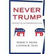 Never Trump The Revolt of the Conservative Elites by Saldin, Robert P.; Teles, Steven M., 9780190880446