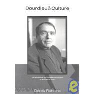 Bourdieu and Culture by Derek Robbins, 9780761960447