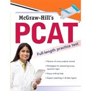 McGraw-Hill's PCAT by Hademenos, George; Murphree, Shaun; Zahler, Kathy; Whitener, Mark; Warner, Jennifer, 9780071600453