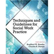 Techniques and Guidelines for Social Work Practice with Pearson eText -- Access Card Package by Sheafor, Bradford W.; Horejsi, Charles R., 9780133980455