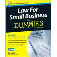 Law for Small Business For Dummies - UK by Rich, Clive, 9781118970461