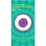 MyLab Math for Trigsted/Gallaher/Bodden Intermediate Algebra -- Access Card -- PLUS Guided Notebook by Trigsted, Kirk; Gallaher, Randall; Bodden, Kevin, 9780321990464
