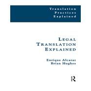 Legal Translation Explained by Pym; Anthony, 9781900650465