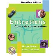 Entretiens Cours de conversation (with Audio CD) by Siskin, H. Jay; Krueger, Cheryl  L., 9780030290466