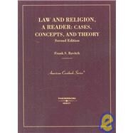Law and Religion, A Reader: Cases,  Concepts, and Theory by Ravitch, Frank S., 9780314180469