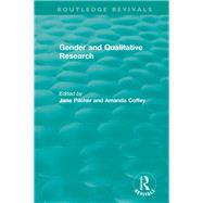 Gender and Qualitative Research (1996) by Pilcher; Jane, 9781138480476