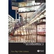 Study Guide to Accompany Managerial Economics by Ivan Png (National University of Singapore); Dale Lehman (Alaska Pacific University), 9781405160476