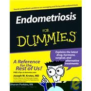 Endometriosis For Dummies by Krotec, Joseph; Perkins, Sharon, 9780470050477