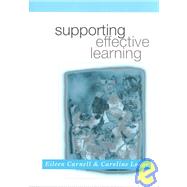 Supporting Effective Learning by Eileen Carnell, 9780761970477