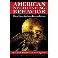 American Negotiating Behavior by Solomon, Richard H., 9781601270481