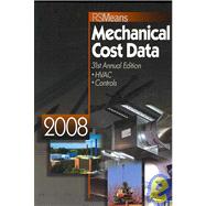 Means Mechanical Cost Data 2008 by Mossman, Melville J., 9780876290484