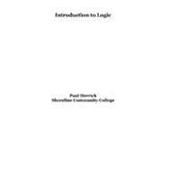Introduction to Logic,Herrick, Paul,9780199890491