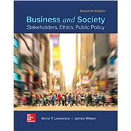 Loose-Leaf for Business and Society by Lawrence, Anne; Weber, James, 9781260140491