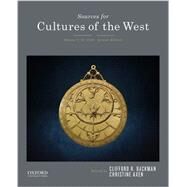 Sources for Cultures of the West Volume 1: To 1750 by Backman, Clifford R., 9780190240493