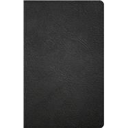 KJV Single-Column Personal Size Bible, Black Genuine Leather by Unknown, 9781087730493