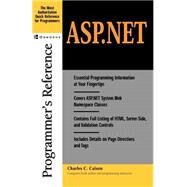 Asp.Net Programmer's Reference by Caison, Charles Crawford, 9780072190496