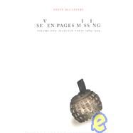 Seven Pages Missing by McCaffery, Steve, 9781552450499
