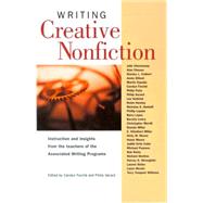 Writing Creative Nonfiction by Forche, Carolyn, 9781884910500