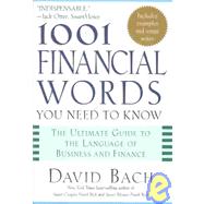 1001 Financial Words You Need to Know by Bach, David; McKean, Erin, 9780195170504