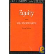 Equity by Worthington, Sarah, 9780199290505