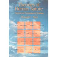 Theories of Human Nature : Classical and Contemporary Readings by Abel, Donald, 9780070000506