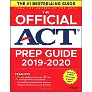 The Official ACT Prep Guide 2020 (book & online content) by ACT SAT PREP, 9781119580508