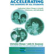 Accelerating The Learning Of All Students by Christine Finnan, 9780813390512