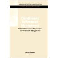 Comparisons in Resource Management by Jarrett, Henry, 9781617260513
