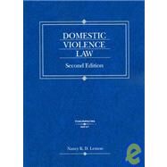 Domestic Violence Law by Lemon, Nancy K. D., 9780314160515