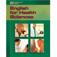English for Health Sciences: Professional English by Johannsen, Kristin; Milner; O'Brien; Sanchez, Hector; Williams, Ivor, 9781413020519