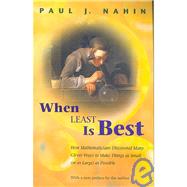 When Least Is Best by Nahin, Paul J., 9780691130521