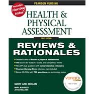Pearson Nursing Reviews & Rationales Health & Physical Assessment by Hogan, Maryann; Ricci, Mary Jean Je, MSN RN; Welliver, Joyce Je, 9780131720527