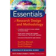 Essentials of Research Design and Methodology by Marczyk, Geoffrey R.; DeMatteo, David; Festinger, David, 9780471470533