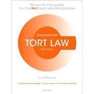Tort Law Concentrate Law Revision and Study Guide by Brennan, Carol, 9780198840541