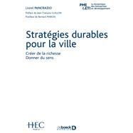 Stratgies durables pour la ville by Lionel Pancrazio; Jean-Franois Guillon; Bernard Marois, 9782807330542